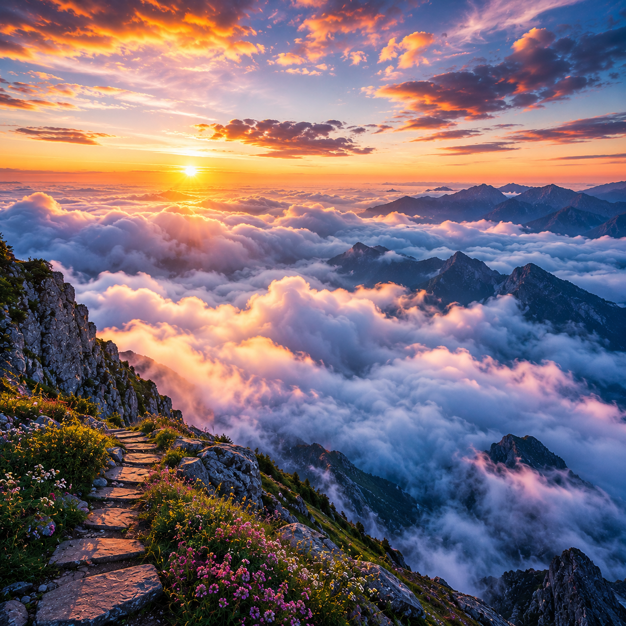 Heavenly Cloudscape Vista
