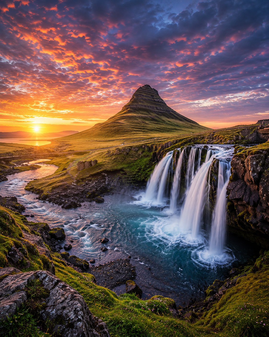 Icelandic Waterfall Majesty