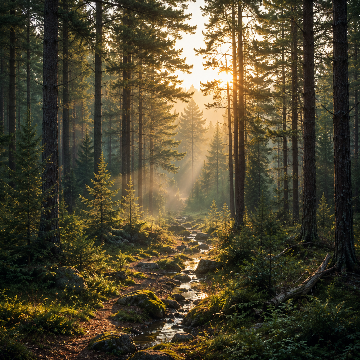 Whispering Pine Forest